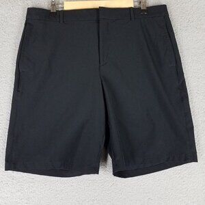 Nike Golf Shorts Adult 36 Black Chino Performance Active Elastic Waist Mens